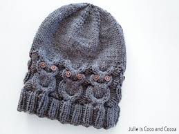 Owl Hat Knit Pattern Julie Measures