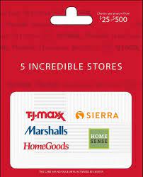 Check spelling or type a new query. Tj Maxx 25 500 Gift Card Activate And Add Value After Pickup 0 10 Removed At Pickup Dillons Food Stores