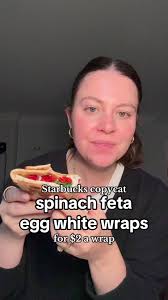 Spinach Feta Egg White Wraps Recipe for a Healthy Breakfast