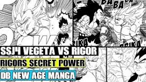 Dragon ball new age is written and illustrated by malik torihane. Dragon Ball New Age Chapters 1 2 Ssj4 Vegeta Vs Rigor More Fan Manga Review Vloggest