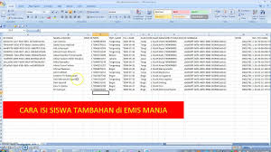 Manis manja group, daerah khusus ibukota jakarta. Cara Mengerjakan Data Siswa Un Di E Manja Emis By Nufus Net