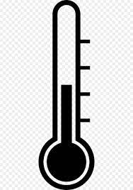 16 Black And White Thermometer Icon Png