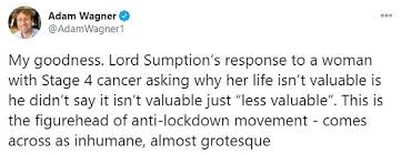 The cancer 2021 horoscope predicts that change is in the air. Lord Sumption Tells Stage 4 Cancer Sufferer Her Life Is Less Valuable Than Others Daily Mail Online