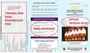 Leaflet kms sekolah in titles/descriptions. Usaha Kesehatan Sekolah Kartu Menuju Sehat Anak Sekolah Kms As