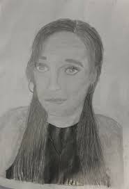 attempted to draw an older picture of char (character)