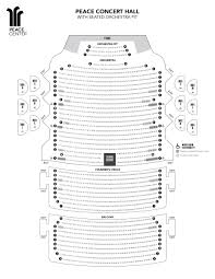 uncommon peace concert hall seating chart 2019