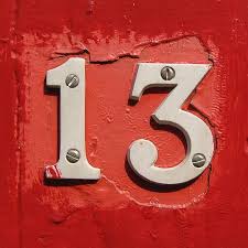 13 Numbers Letters And Numbers Number 13