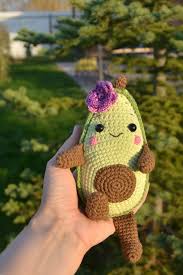Avocado Toy In 2020 Crochet Animal Amigurumi Stuffed Toys Patterns Crochet Toys Patterns