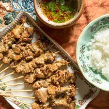 Duncan robertson is in bangkok and shows you how to make moo ping (pork skewers) these are an absolute must try. Moo Ping Mu Ping Traditional Lao Recipe 196 Flavors