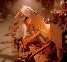 Moving the tools from the basement was to make room for the moving of the boat. Jethro Gibbs Working On His Boat In His Basement Jethro Gibbs Ncis Cast Leroy Jethro Gibbs