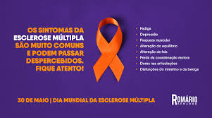 Esclerose múltipla (em) é uma doença desmielinizante de etiologia ainda desconhecida, caracterizada por uma reacção inflamatória na qual são danificadas as bainhas de mielina que envolvem os axónios dos neurónios cerebrais e medulares, levando à sua desmielinização e ao aparecimento de um vasto quadro de sinais e sintomas. Romario On Twitter Apesar De Nao Existir Cura Para A Esclerose Multipla O Diagnostico Rapido E Essencial Para Que O Tratamento Mais Indicado Seja Iniciado O Quanto Antes Twitter