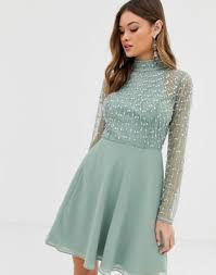 Invisible zip to fasten at the back. Aqua Green Dress Off 63 Felasa Eu
