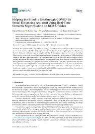 A big reason for social distancing is. Helping The Blind To Get Through Covid 19 Social Distancing A
