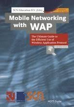 Mobile Networking With Wap Springerprofessional De