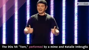 Mohon maaf lahir batin, tulis sang komedian di. The 90s Hit Torn Performed By A Mime And Natalie Imbruglia Video Alltop Viral