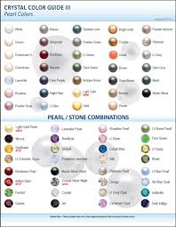 new swarovski color charts pearls swarovski jewelry