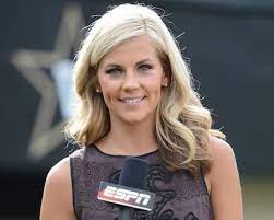 She apparently acquires around $5 million annually but it is accounted for that she gets around $4.9 million from espn. Samantha Ponder Bio Age Husband Kids Espn Salary Net Worth