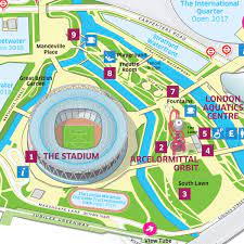 The 2012 summer olympics made london the first city to have hosted the modern games of three olympiads. Mike Hall Maps Illustration