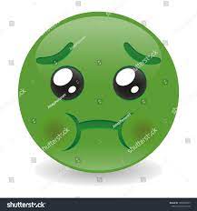 吐き気のする絵文字と緑の顔。目を見開く嫌悪感。ベクター画像デザインイラスト。体の病気や一般的な嫌悪。」のベクター画像素材（ロイヤリティフリー）  1688665825 | Shutterstock
