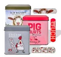 Firstar Medical Cartoon Kid Ice Cream Band Aid Custom Printed Adhesive  Plaster Woundplast Bandage Band Aid Tin Box