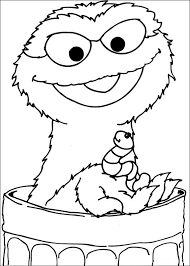 The moon and stars are no match for this spotted unicorn! Free Printable Sesame Street Coloring Pages For Kids