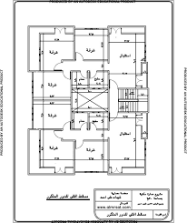 مخطط لعمارة سكنية بمساحة 300 متر مربع شقتين المرسال architectural house plans 2bhk house plan architecture house
