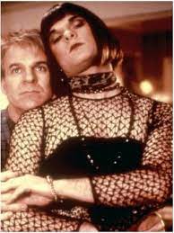 Live Schreiber And Steve Martin In Mixed Nuts Steve Martin Celebs Celebrities