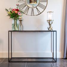 Smart filters(?) handles drawers wheels modern deco contemporary. Contemporary Black Console Table Juliettes Interiors
