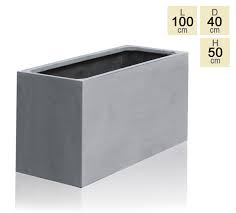 And after this, this is actually the primary image: 100cm Polystone Large Grey Trough Planter 271 99