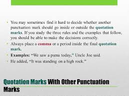 Quotation Marks And Underlining Ppt Download In 2020 Quotations Ending Quotes Quotes