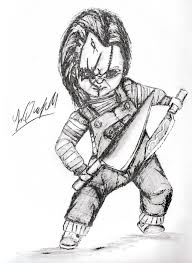 Bring them all to life with your creativity. Chucky Doll Sketch At Paintingvalley Com Explore Collection Of Chucky Doll Sketch