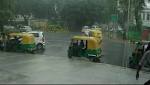 Heavy Rain Hits Delhi Causing