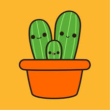 Cute Cactus Holly Cactus Drawing Cactus Illustration Kawaii Drawings