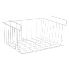 You can choose to store full or empty bottles of wine in your home to enhance its aesthetic. Buy Stackable Hanging Basket Under Shelf Hanging Metal Wire Storage Basket For Kitchen Office Bathroom At Affordable Prices Free Shipping Real Reviews With Photos Joom