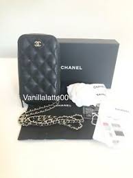 Saw similar shapes like the phone holder but i prefer this one due to its wide opening with pocket at the back. Chanel Black Caviar Gold Phone Holder Woc Wallet On Chain 2020 Use 5x Ebay