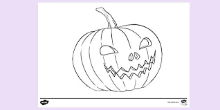 Carved pumpkin that is more familiar to be called as the jack o' lantern is an attribute that cannot be separated from halloween, a festive celebration that is always held in every 31st of october in every year. Free Scary Halloween Pumpkin Colouring Pages