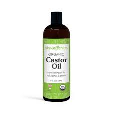 Castor oil is thought to stimulate hair growth and decrease hair loss, treat dry scalps, prevent split ends, and increase shine. Sky Organics Organic Moisturizing Castor Oil For Eyelashes Hair And Skin 16 Oz Cvs Pharmacy