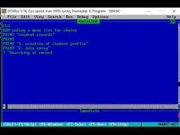 Computation Of Time Table Of Qbasic In 2020 Computer Programming Coding Menu List