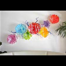Decorative Glass Wall Art Plates