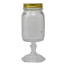 These plastic jars are commonly used for personal care/cosmetic, industrial, food, chemical, and pharmaceutical applications. 8 25 Clear Fine Country Wine Glass Jar With Removable Lid 16 Oz Christmas Central