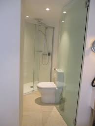 So this is treated as a studio apartment, where chiming into my criminal mind, sliding glass doors are typically on the side or back of most homes. The Glass Door Of The Toilet Looks Directly Into The Bedroom Affording No Privacy Picture Of Guayarmina Princess Tenerife Tripadvisor