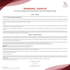 A câmara de moscovo ordenou o prolongamento das medidas de confinamento da população da capital russa até 31 de maio. Pandemia Covid 19 Comunicacao Ao Concelho E Aos Penaguienses Santa Marta De Penaguiao