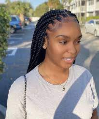 7 Best Edge Control Gels For Black Natural Hair Edge Booster 4 Protectives Styles Braids Box Braids Styling Natural Hair Styles Box Braids Hairstyles