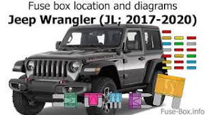Attach positive leads from pdc to battery. Fuse Box Location And Diagrams Jeep Wrangler Jl 2017 Youtube
