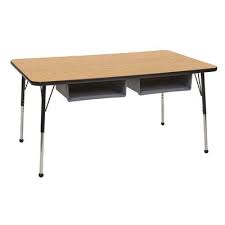 Factory Direct Partners Book Box T Mold Adjustable 24 X 60 Rectangular Activity Table Wayfair In 2020 Activity Table Durable Table Adjustable Table