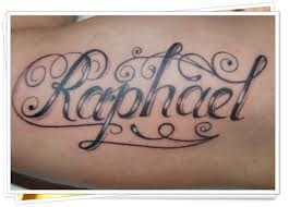 These tattoos can contain words and often look disjointed. 18 Name Art Tattoo Designs