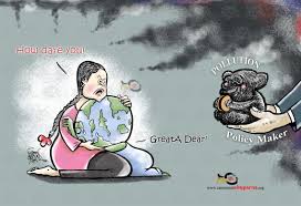 Solidarity For Greta Thunberg Movement Cartoonist Cartoon Greta