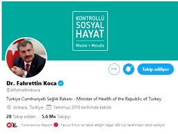 Sağlık bakanı fahrettin koca, ankara eğitim ve araştırma bakan koca, twitter hesabından yaptığı paylaşımda, ankara eğitim ve araştırma hastanesi'nde asistan hekimimiz ertan i̇skender bir. Saglik Bakani Fahrettin Koca Elestiriler Sonrasi Twitter Daki Maskeyi Cenesine Indirdigi Fotografini Kaldirdi Haberler Haberler Com
