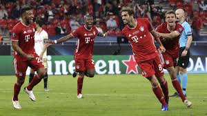 David alaba weilt bereits in madrid, um sich nach einem neuen zuhause umzusehen.auch findet er die zeit, seinen wechsel zu real madrid zu erklären. Uefa Supercup Martinez Schiesst Fc Bayern Zum Nachsten Titel Eurosport