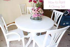 Then the chairs were ready to be primed. How To Paint A Dining Room Table Chairs Makeover Reveal A Bubbly Life